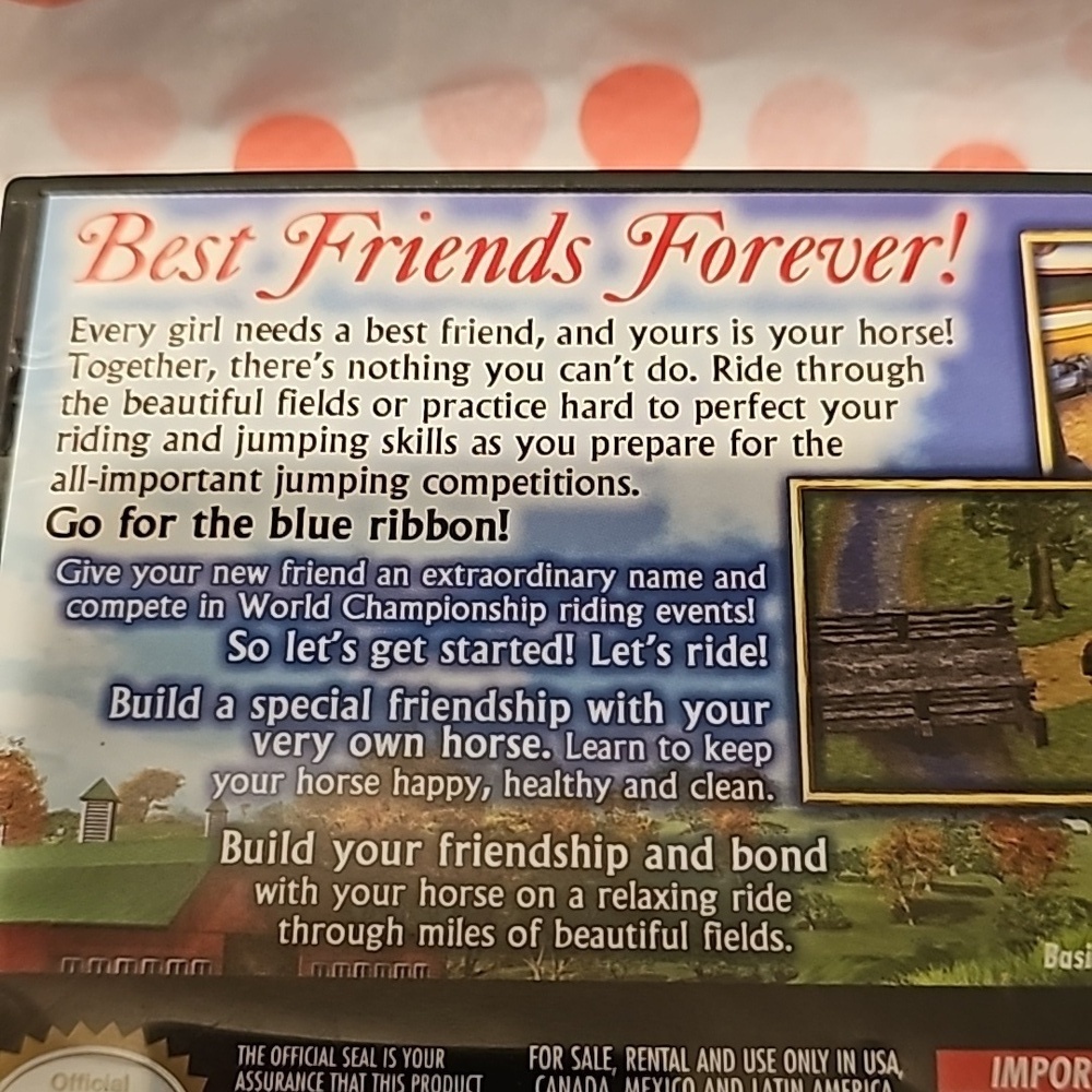 Nintendo DS Let's Ride Friends Forever - Picture 3 of 7
